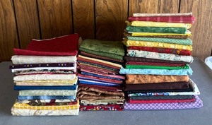lot 178 image: Variety of Fabric with Many Great Colors