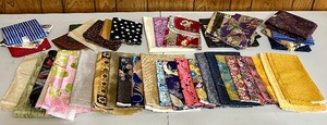 lot 157 image: Bright and Vibrant Sewing Pieces and Remnants
