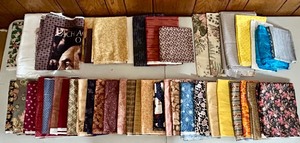 lot 154 image: Beautiful Variety of Sewing Pieces and Remnants