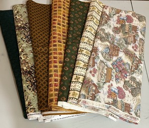 lot 131 image: Pretty Sewing Yardage