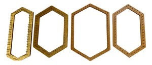 lot 123 image: Four Large Vintage Looms
