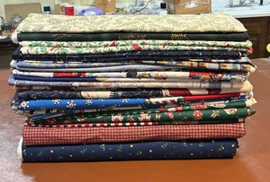 lot 183 image: Variety of Fabulous Fabric