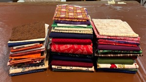 lot 200 image: Fantastic Fabric Grouping