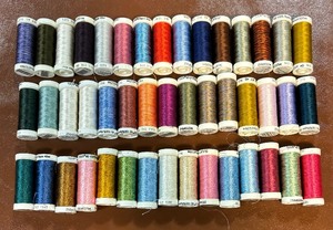 lot 241 image: Variety of Colorful Sulky Thread