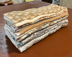lot 245 image: Coordinating Flannel Fabric