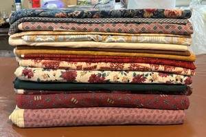 lot 267 image: Variety of Fine Flannel Fabric