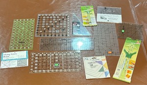 lot 276 image: Templates and Gauges by Creative Grids, Nancy Zieman for Clover, Quilters Rule and More