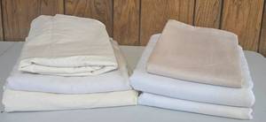lot 215 image: Shades of White Fabric Grouping