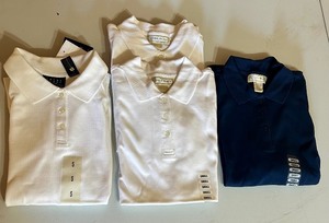 lot 232 image: Four Polo Shirts in Size Small