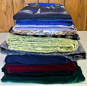 lot 233 image: Gorgeous Yardage of Beautiful Colors and Patterns