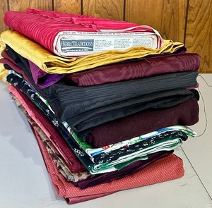 lot 229 image: Wonderful Yardage in Solids and Patterns