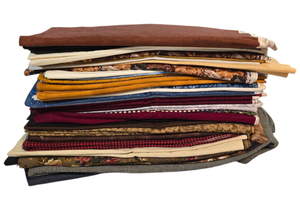 lot 295 image: Collection of Large Fabric Cuttings