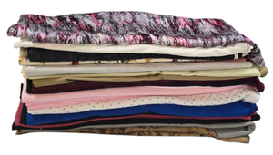 lot 297 image: Collection of Large Fabric Cuttings