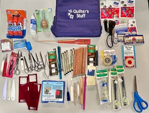 lot 336 image: One Stop Quilters and Sewing Shop Tools and More