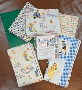 lot 316 image: Sweet Dick & Jane Fabric Set