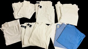 lot 389 image: New T-Shirts in Variety of Sizes for Crafting  Sewing Projects