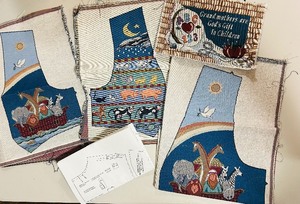 lot 379 image: Adorable Ready to Cut and Sew Vests