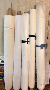 lot 403 image: Interfacing Lot of Five Large Rolls