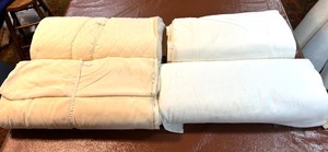 lot 402 image: Large Yardage Quilted, Velure by Studio E-Fabrics