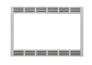 lot 419 image: Panasonic 30 In. Wide Trim Kit for Panasonics 2.2 Cu. Ft. Microwave Ovens - Stainless Steel
