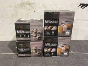 lot 111 image: LOT of 4 Thyme & Table Kitchen Organization Set