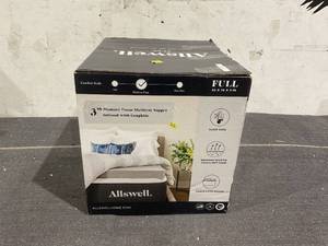 lot 133 image: Allswell 3 Sleep Cool Memory Foam Mattress Topper Infused with Graphite, Full