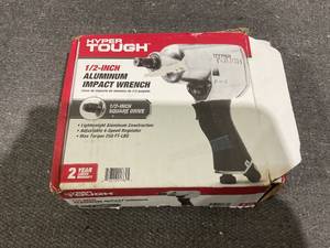 lot 146 image: Hyper Tough 12 in. Square Drive Aluminum Pneumatic Impact Wrench