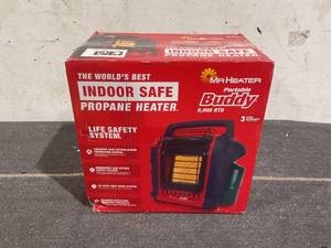 lot 158 image: Mr. Heater Brand Portable Buddy 9,000 BTU Outdoor Camping Liquid Propane Heater