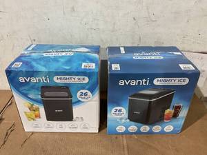 lot 234 image: LOT OF 2 Avanti  26LB Bullet Ice Maker