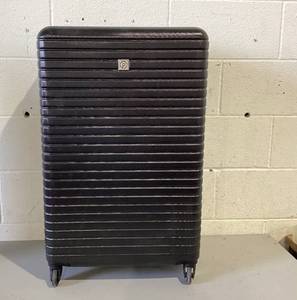 lot 513 image: Protege, Vacationer Hard Side 28 Expandable Checked Luggage, Black, Adult