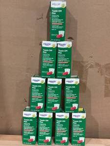 lot 365 image: LOT OF 10 Equate Non-DrowsyMaximum Strength Daytime Tussin DM Max Liquid, 8 fl oz