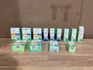 lot 372 image: LOT OF 13 Miscellaneous Hylands Kids Cough Syrup
