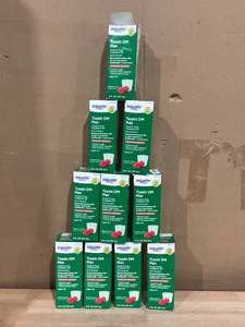 lot 399 image: LOT OF 10 Equate Tussin DM Max, Cough and Chest Congestion, Max Strength, Raspberry Menthol, 4 fl. oz.