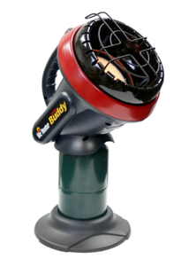 lot 129 image: Mr. Heater Brand, 3,800 BTU Little Buddy Portable Radiant Propane Heater