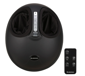 lot 94 image: Brookstone Foot Massager, 360-Degree Air Compression, Compact and Portable
