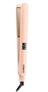 lot 232 image: Tayshia by Conair Double Ceramic 1 Flat Iron Hair Straightener Peach CS224T