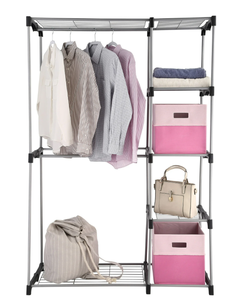 lot 529 image: Mainstays Wire Shelf Closet Organizer