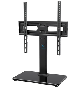 lot 622 image: Perlesmith Universal Swivel Tabletop TV Stand Fits 32 to 60 TVs