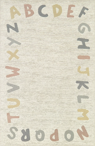 lot 630 image: Mainstays Alphabet Indoor Rug