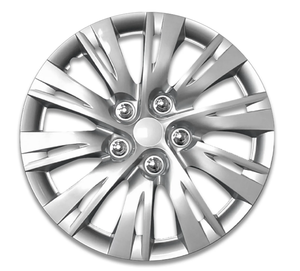 lot 631 image: Auto Drive 15 Wheel Cover, Silver Alloy Finish, KT1037-15SL