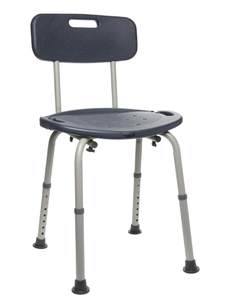 lot 634 image: Equate Bath Chair and Shower Chair with Back - Seat for Elderly, Handicap, Disabled, 350lbs