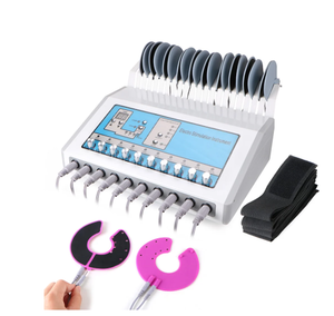 lot 437 image: Ouwald Professional 10 Channels Electro Muscle Stimulation Body Contouring Machine with 5 Modes 3 Levels Pulse Massage - EMS Electro Therapy Pain System With 10 Electrode Pads & Bio Pulse Pads