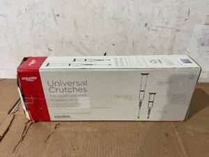 lot 254 image: Equate Universal Crutches