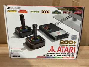 lot 425 image: GameStation Pro Atari Retro Video Game System, 200 Games