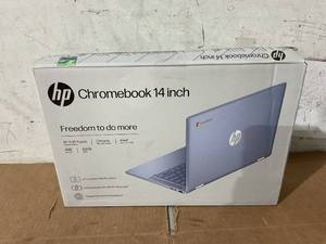 lot 22 image: HP 14 Inch x360 FHD Touch Chromebook Laptop Intel Processor N100 4GB RAM 64GB 14b-cd0130wm