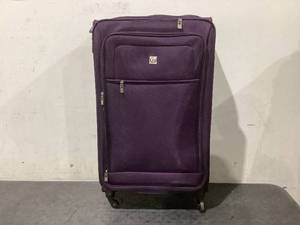 lot 673 image: Protege 24-inch Arendale Check-in Rolling Spinner Upright Luggage - Purple