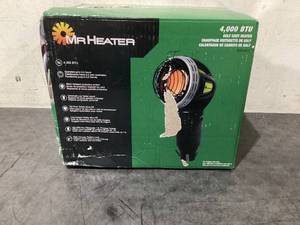 lot 679 image: Mr. Heater F242010 4,000 BTU Portable Radiant Propane Golf Cart Heater