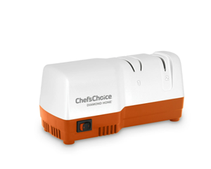 lot 450 image: ChefsChoice 2-Stage Electric Knife Sharpener, WhiteOrange
