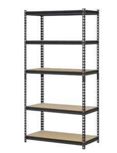 lot 459 image: Muscle Rack 36W x 18D x 72H 5-Tier Steel Shelving 4,000 lb. Total Capacity
