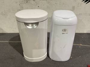 lot 224 image: LOT OF 2 Diaper Pails